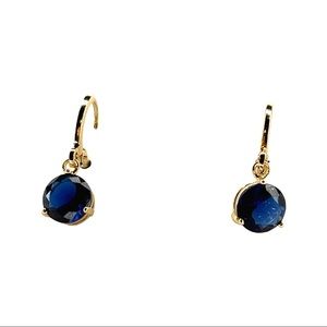 small sapphire earrings